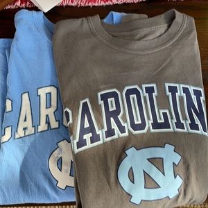 Univ of North Carolina Long Sleeve Tee Shirts